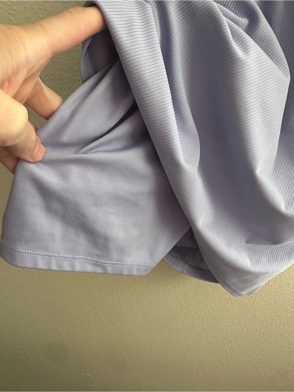 All In Motion Ribbed Active Dress Shorts Built In Crossback XS - Picture 3 of 5